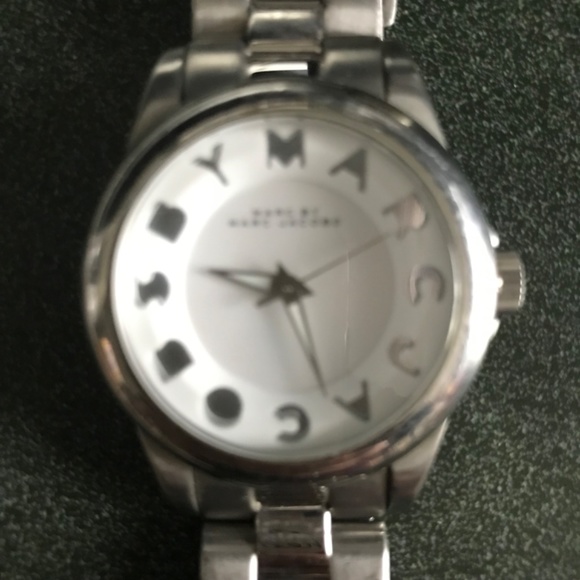 Marc by Marc Jacobs Silver Stainless Steel White Dial Women’s Watch MBM 3110 main image 7